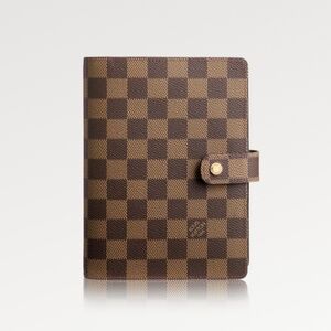 Louis Vuitton Damier Ebene Agenda MM With Booklet